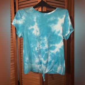 Earth Yoga tie dye top.
